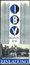 Programmheft -Kongre 1928 Berlin