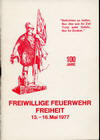 100 Jahre Freiwillige Feuerwehr Freiheit