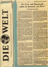 Die Welt 20.07.1961