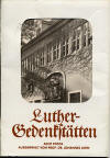 Luthers-Gedenksttten, Acht Fotos ausgewhlt von Prof. Johannes Jahn; Leipzig: H.C. Schmiedicke (VOB), Kunstverlag; (1976)