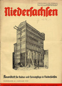Niedersachsen Heft 1 - 1939