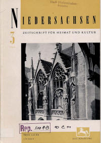 Niedersachsen Heft 3 - 1959