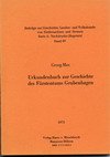 Urkundenbuch zur Geschichte des Frstentums Grubenhagen