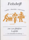 Festschrift zur 750-Jahrfeier Lasfelde