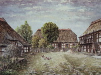 Mai: Lanzig, Pfarrhaus