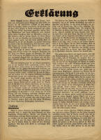 Erklärung - Berlin Wilmersdorf - 25.06.1933 - Seite 1