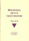 Memoria de un Testimonio